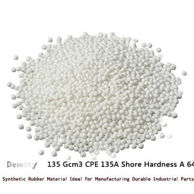 Density 135 Gcm3 CPE 135A Shore Hardness A 64 Synthetic Rubber Material Ideal for Manufacturing Durable Industrial Parts
