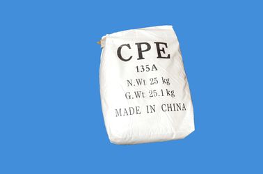 10-15 MPa Polyéthylène chloré résistant aux intempéries 135A pour le moulage par injection et l'extrusion